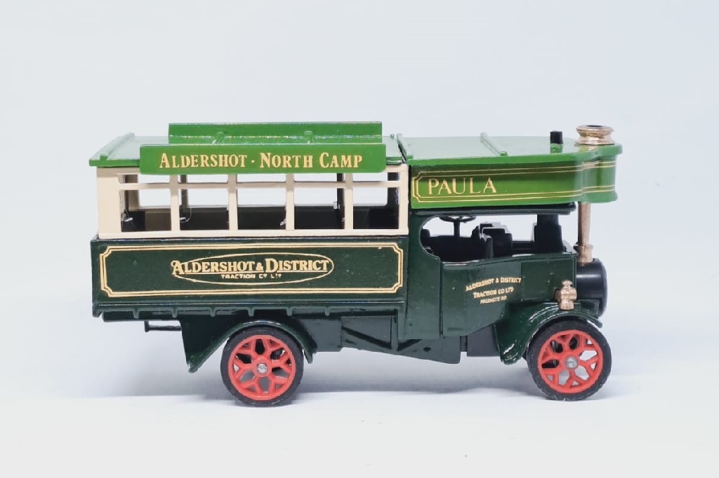No.17; Paula; Steam Bus; 1922 Foden Steam Wagon